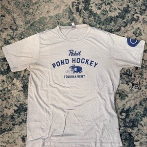 Pabst Pond Hockey Tournament T-Shirt - L rare!